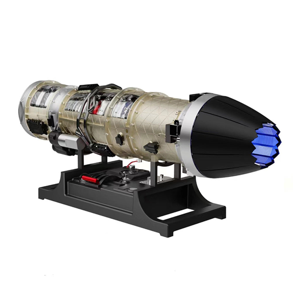 Metal Turbofan Small-Bypass F35 Fighter Jet Engine Assembly Model