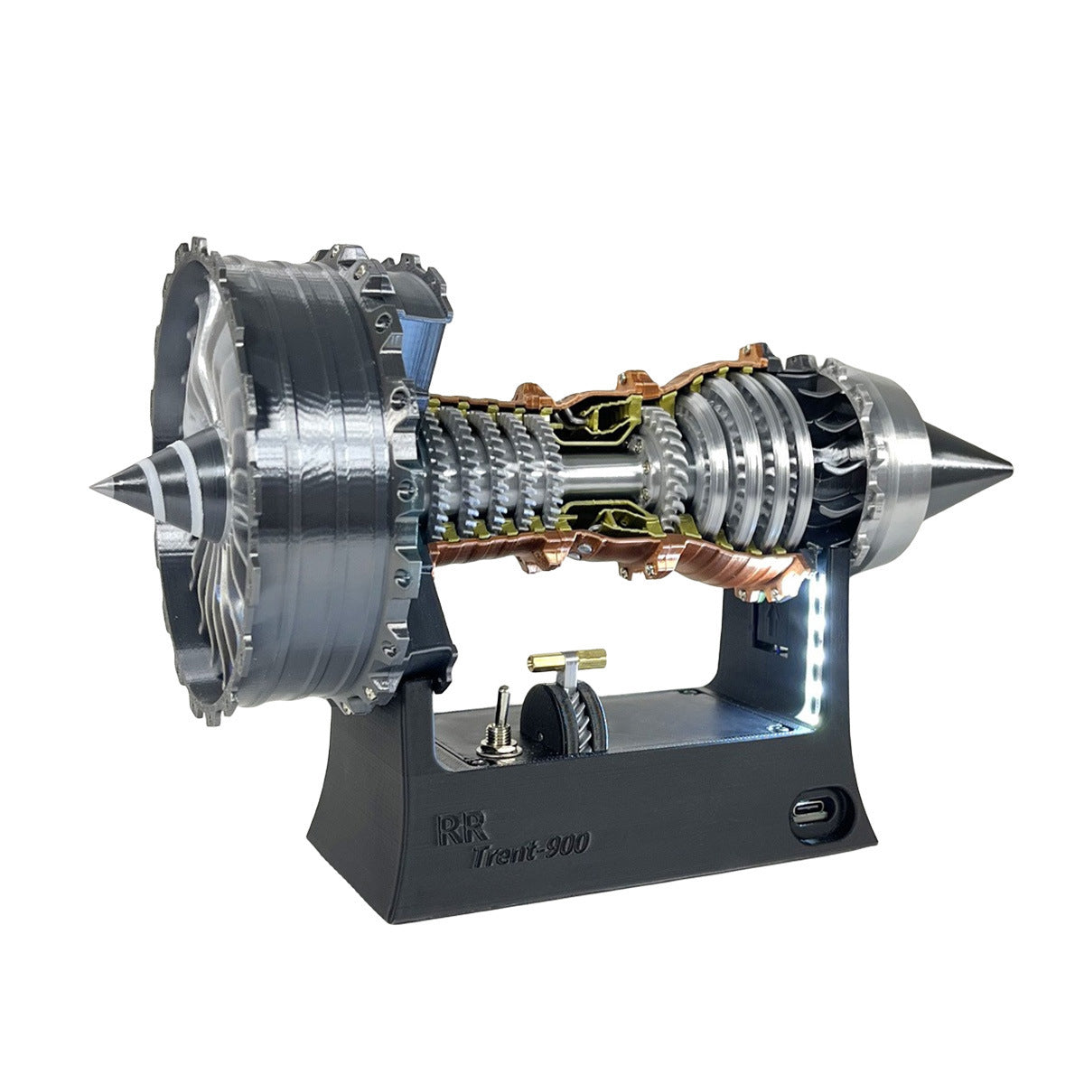 TR900 Turbofan engine model (25cm / 10in) flagship version Diy Kits