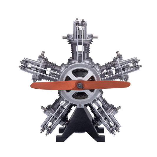 DIY 5 Cylinder Electric Mechanical Aircraft Radial Engine Model Kits