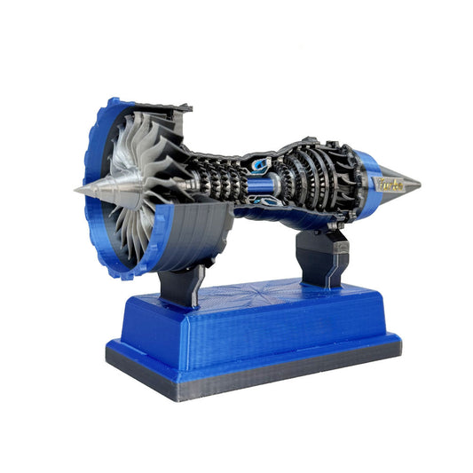 Miniature Trent 900 turbofan engine model（12cm/4.8in）
