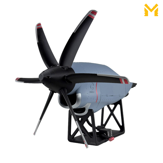 C130 Aircraft Turboprop Engine Model - Assembly Version